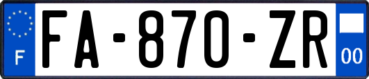 FA-870-ZR