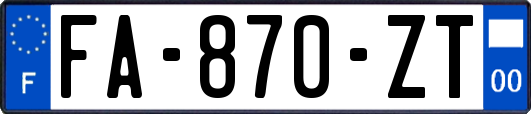 FA-870-ZT