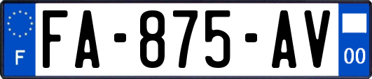 FA-875-AV