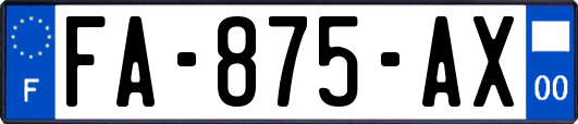 FA-875-AX