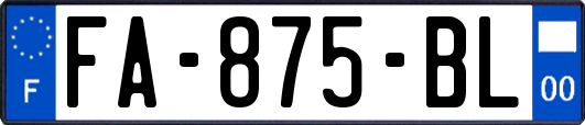 FA-875-BL
