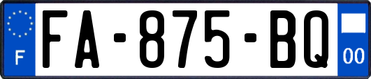 FA-875-BQ