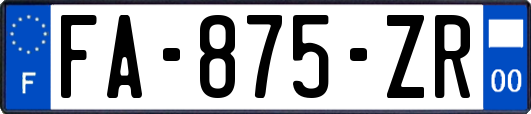 FA-875-ZR