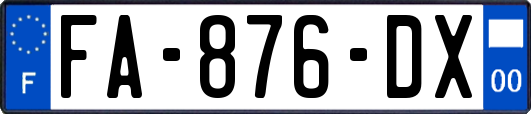 FA-876-DX