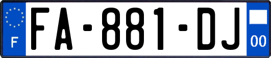 FA-881-DJ