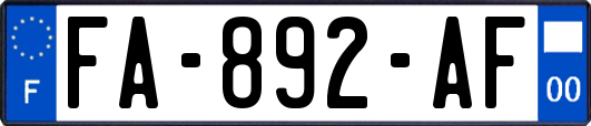 FA-892-AF