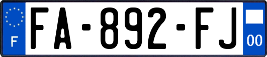FA-892-FJ