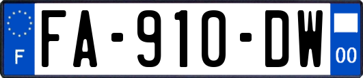 FA-910-DW