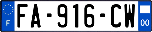 FA-916-CW