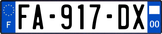 FA-917-DX