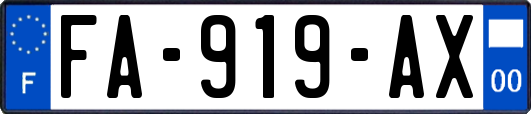 FA-919-AX