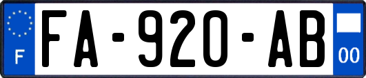 FA-920-AB