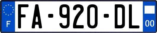 FA-920-DL