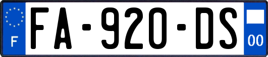 FA-920-DS
