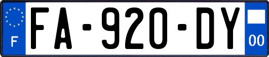 FA-920-DY