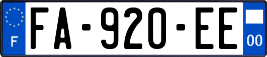 FA-920-EE