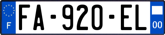 FA-920-EL
