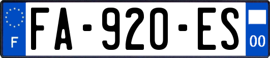 FA-920-ES