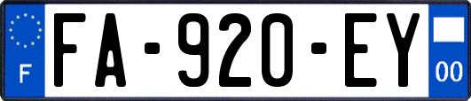 FA-920-EY