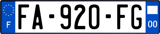 FA-920-FG