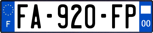 FA-920-FP