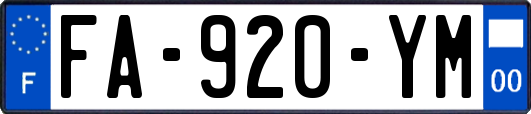 FA-920-YM