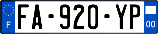 FA-920-YP