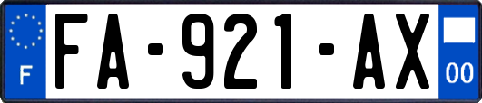 FA-921-AX