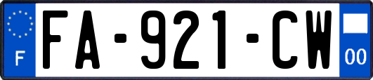 FA-921-CW