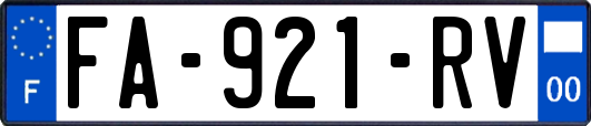 FA-921-RV