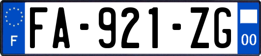 FA-921-ZG