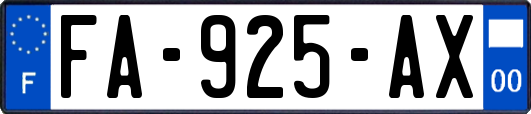 FA-925-AX