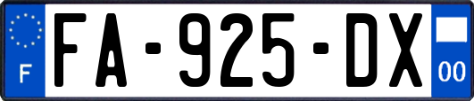 FA-925-DX