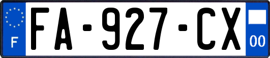FA-927-CX