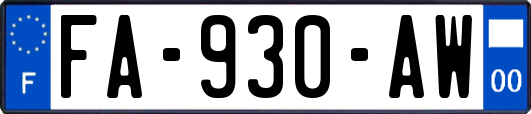 FA-930-AW