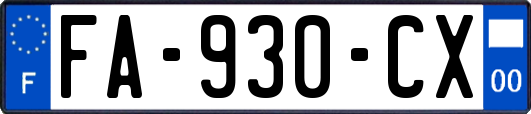 FA-930-CX