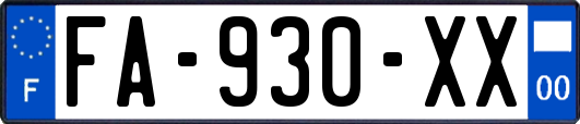 FA-930-XX