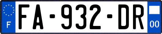 FA-932-DR