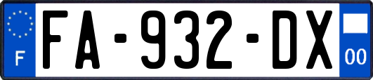 FA-932-DX