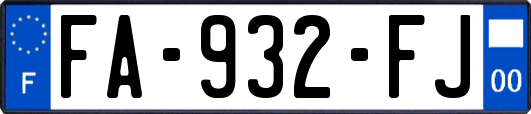 FA-932-FJ