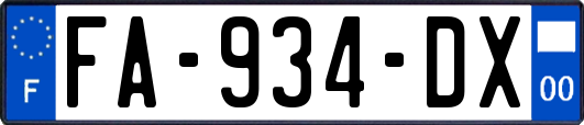 FA-934-DX