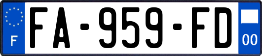 FA-959-FD