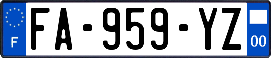 FA-959-YZ