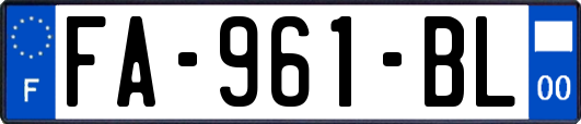 FA-961-BL