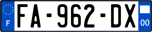 FA-962-DX