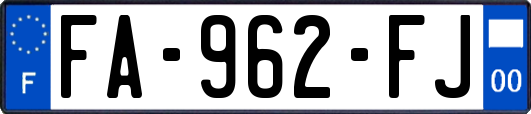 FA-962-FJ