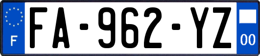 FA-962-YZ