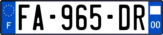 FA-965-DR