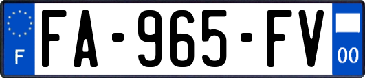 FA-965-FV