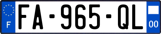 FA-965-QL